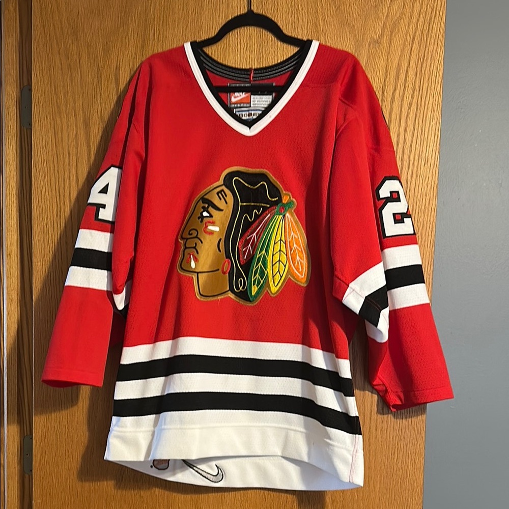 Nike Chicago Blackhawks Bob Probert Center Ice Authentic Jersey